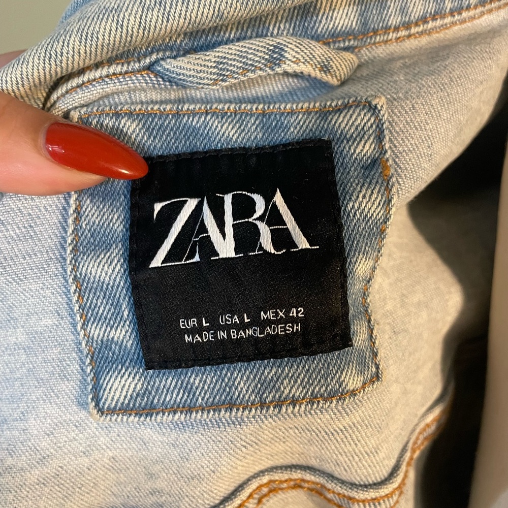 Zara oversized denim jacket - Picture 2 of 5